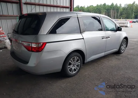 2012 Honda Odyssey Ex из США, поврежденный, VIN 5FNRL5H48CB039427